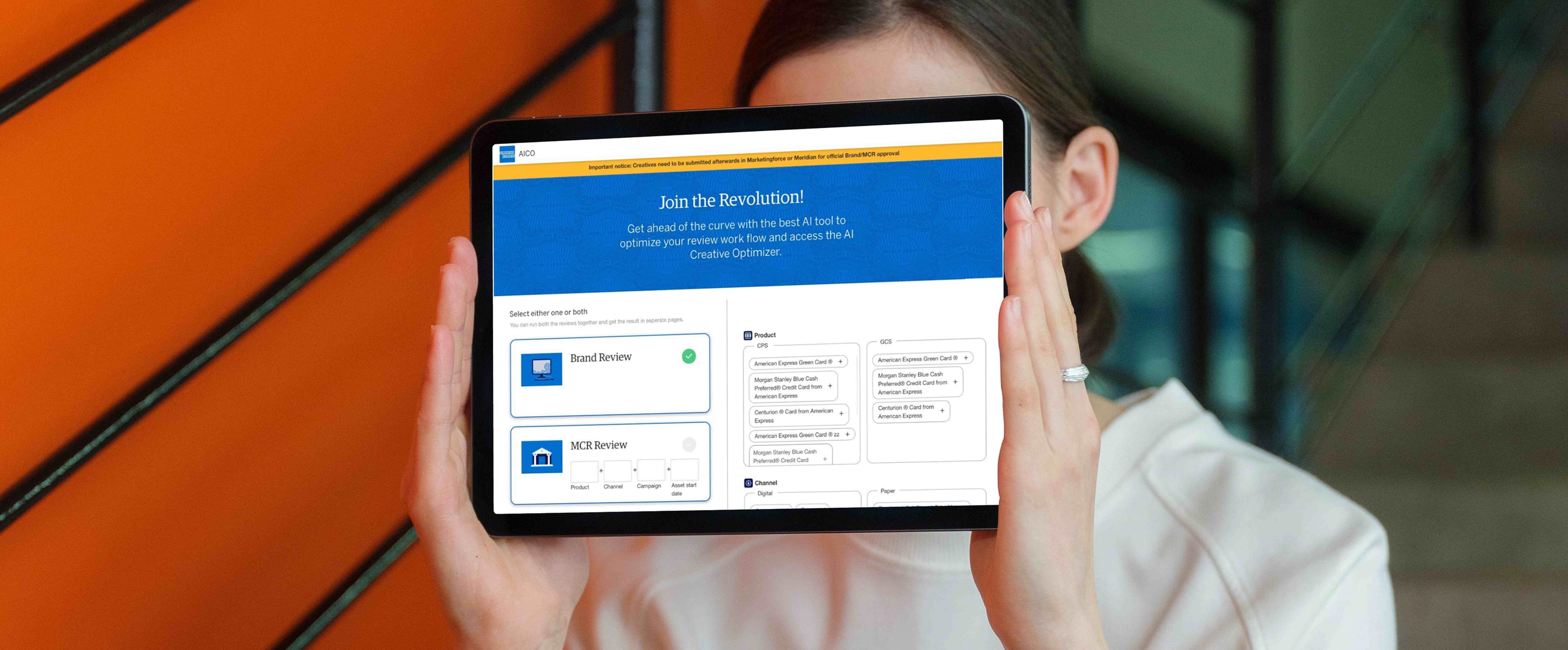 Amex case study visual