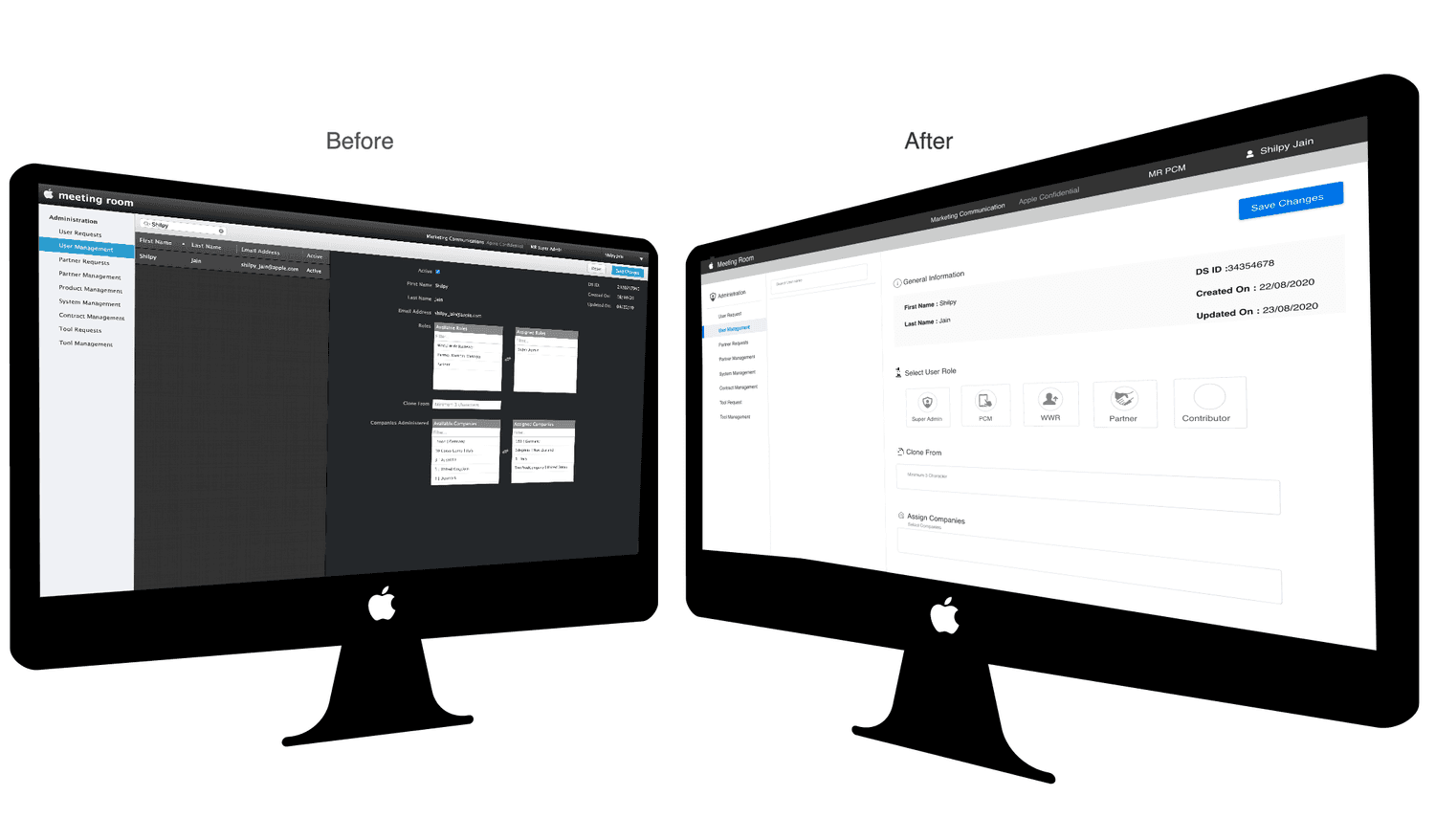 Admin interface enhancement