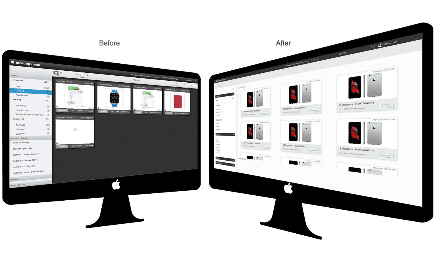 Dashboard redesign